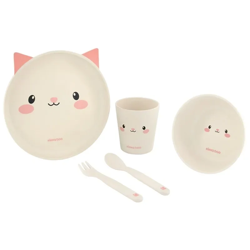kikka-boo-bambus-set-za-jelo-pink