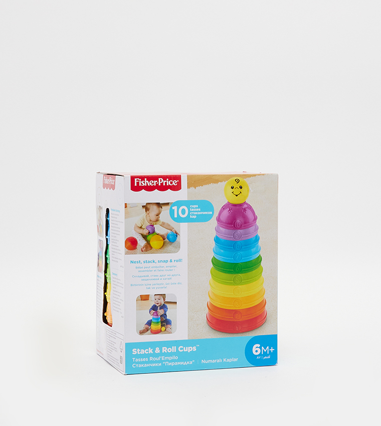 FISHER-PRICE STACK & ROLL CUPS