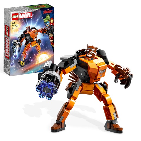 LEGO MARVEL ROCKET MECH ARMOUR
