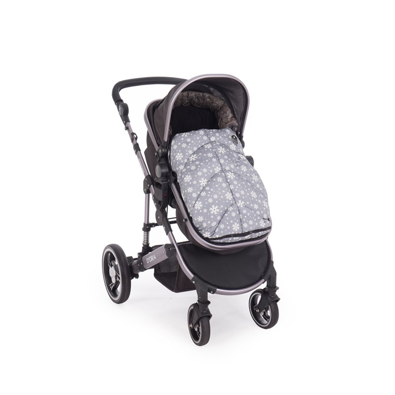 zimska-vreca-za-kolica-shiny-nylon-snow-flakes