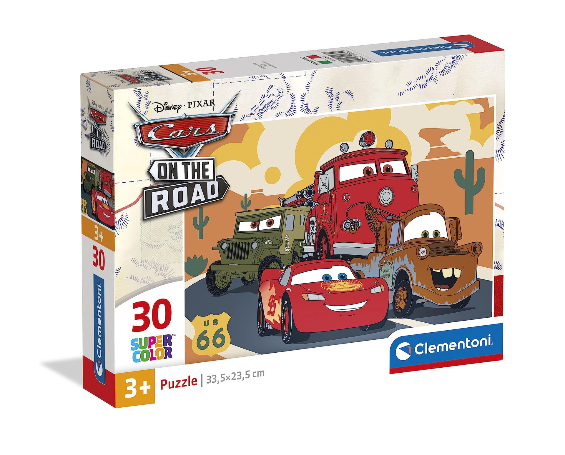 PUZZLE CARS ON THE ROAD