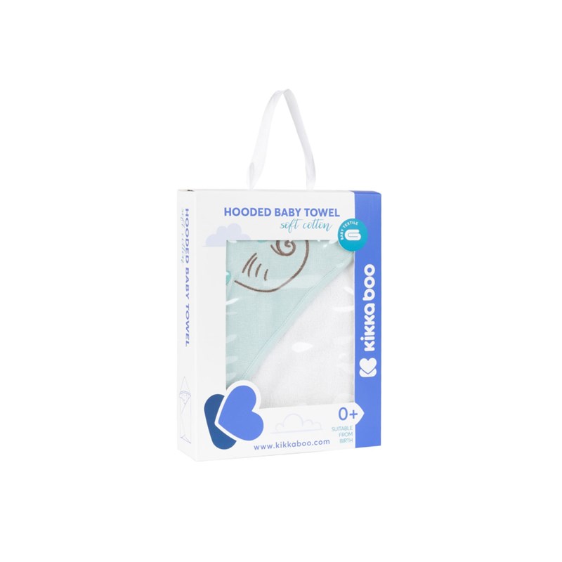 kikka-boo-rucnik-90-90cm-elephant-time