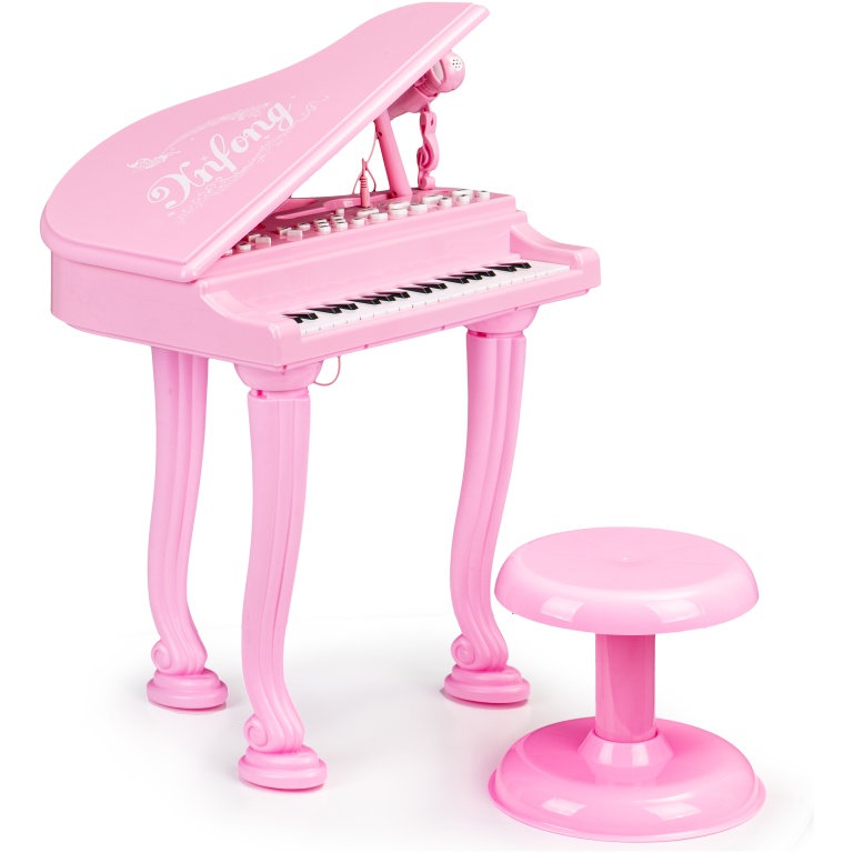 djecji-klavir-s-mikrofonom-rozi