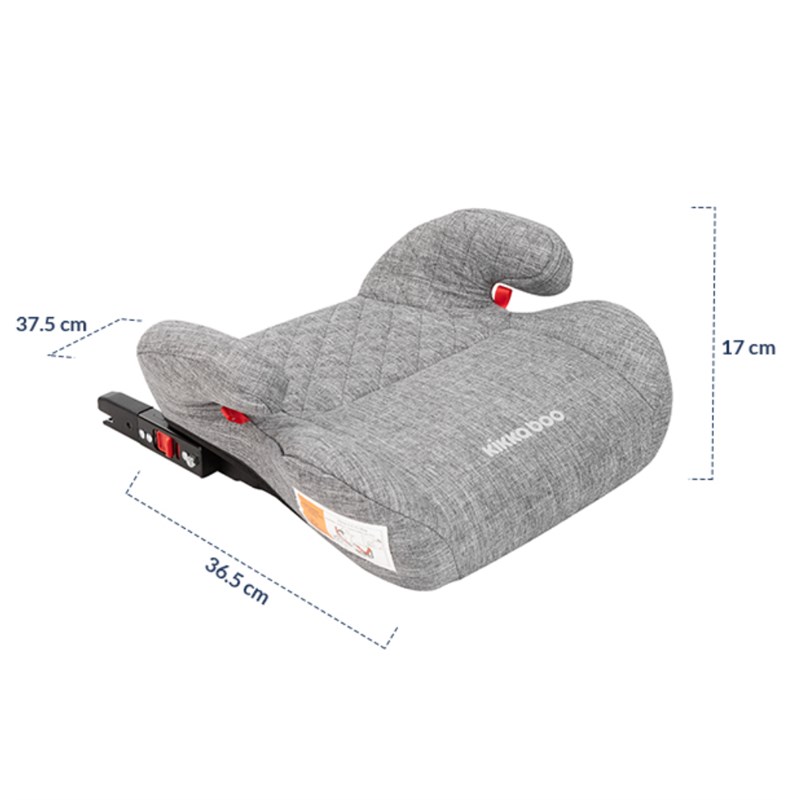 kikka-boo-booster-dark-grey